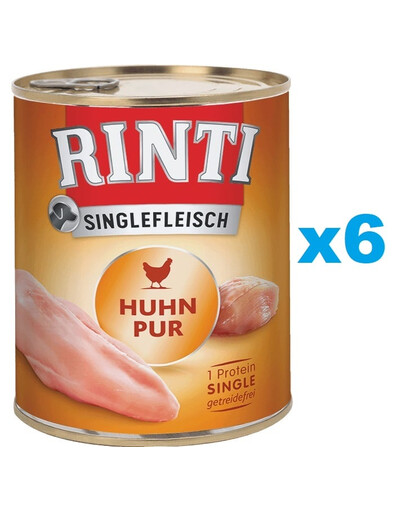 RINTI Singlefleisch Chicken Pure 6x400 g