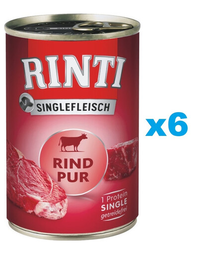 RINTI Singlefleisch Beef 6x400 g