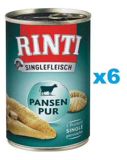 RINTI Singlefleisch žaludky 6x400 g