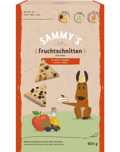 BOSCH SAMMY’S Fruit Slices Ovocné rezy 800 g