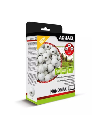 AQUAEL NanoMax Bio Biologická filtračná kazeta do akvárií 1l