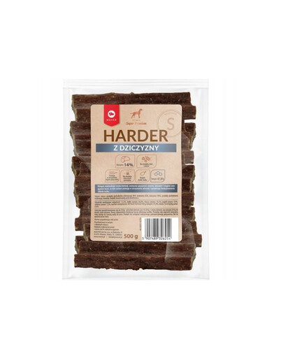 MACED Harder s voľnopredajnou voľbou veľkosti S 500g ekonomické balenie