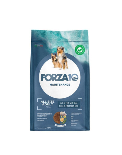 FORZA10 All Breeds Maintenance Fish Rice pre psov všetkých rás 12 kg