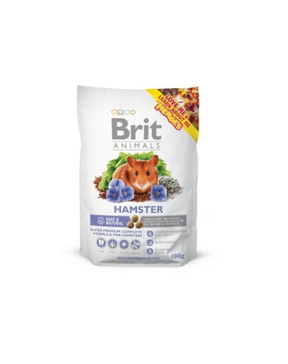 BRIT ANIMALS Hamster Complete 100 g pre škrečky