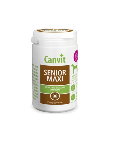 CANVIT Dog Senior Maxi 230 g Komplex vitamínov pre psov seniorov veľkých plemien