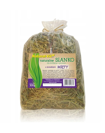 BENEK Natural-Vit sianko z miętą 300 g