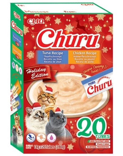 INABA Cat HOLIDAY BOX Vianočná sada lahôdok pre mačky