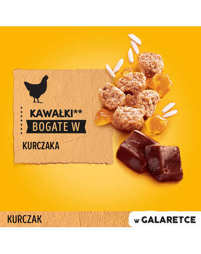 PEDIGREE Junior kuracie s ryžou v želé 0.1 kg x24
