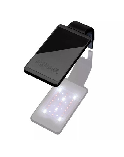 AQUAEL Leddy Smart 4,8W Sunny Day&Night čierna LED lampa pre malé akváriá