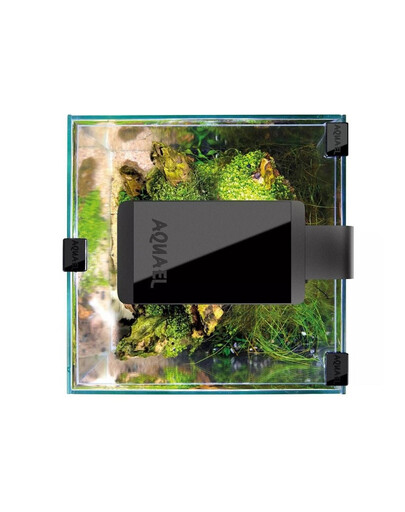 AQUAEL Leddy Smart 4,8W Sunny Day&Night čierna LED lampa pre malé akváriá