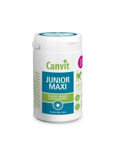 CANVIT Dog Junior Maxi 230 g Komplex vitamínov pre šteniatka veľkých plemien