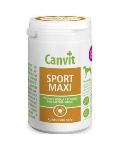 CANVIT Sport Maxi 230g vitamíny pre aktívnych psov