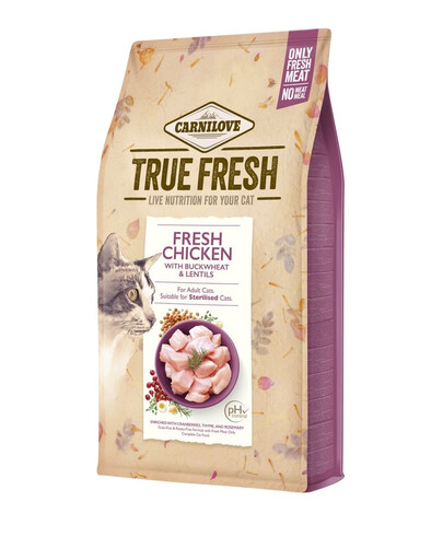 CARNILOVE Mačka True Fresh 340 g Krmivo s kuracím mäsom