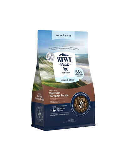 ZIWIPEAK Dog Steam & Dried 800 g Sušené krmivo s hovädzím mäsom pre psov