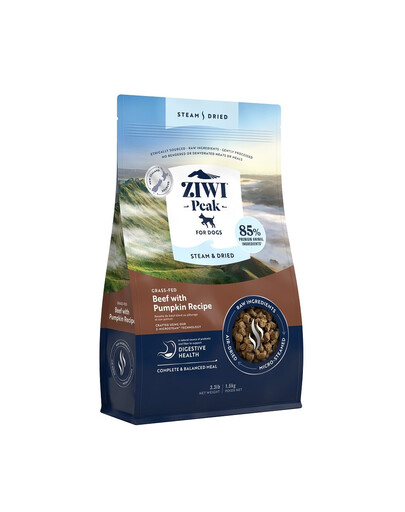 ZIWIPEAK Dog Steam & Dried suszona karma z wołowiną dla psów 1,5 kg