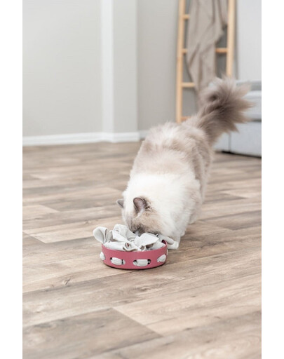 TRIXIE Cat Activity Hide'n'Sniff Bowl edukatívna hračka pre mačky, 18 cm, plastová