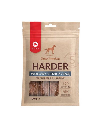 MACED Harder hovädzie so zverinou veľ. S 100 g