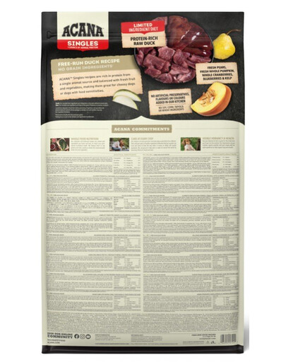 ACANA Singles Free-Run Duck 11,4 kg