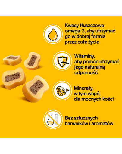 PEDIGREE Tasty Bites Chewy Slices s hovädzím 155g