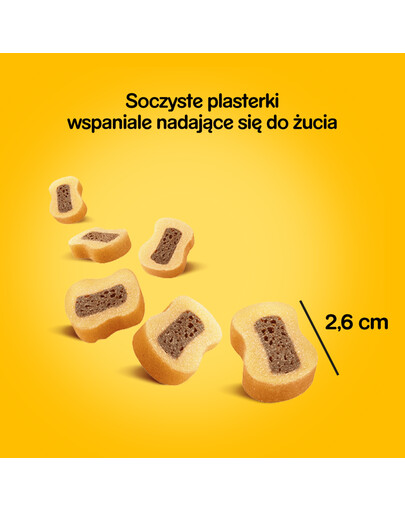 PEDIGREE Tasty Bites Chewy Slices s hovädzím 155g