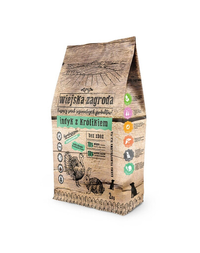 WIEJSKA ZAGRODA Moriak s králikom 2 kg