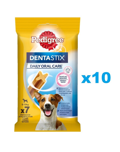 PEDIGREE DentaStix (malé plemená) zubná maškrta pre psov 70 ks - 10x110g