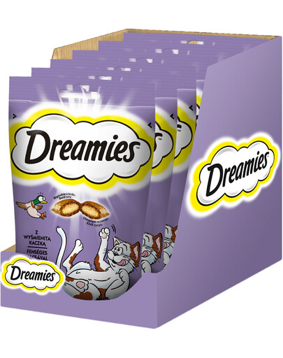 DREAMIES 6x60 g pochúťka s lahodnou kačicou pre vašu mačku