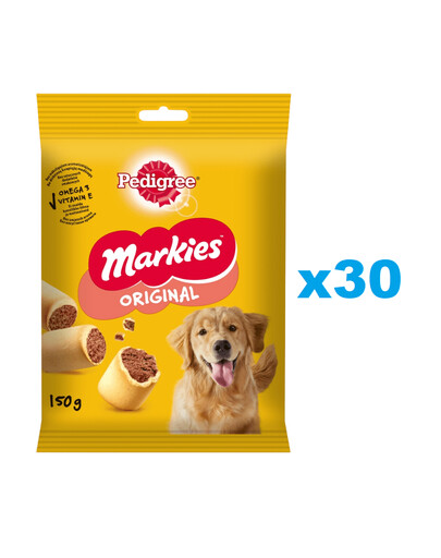 PEDIGREE Markies Originálne chrumkavé sušienky pre dospelých psov 30x150g