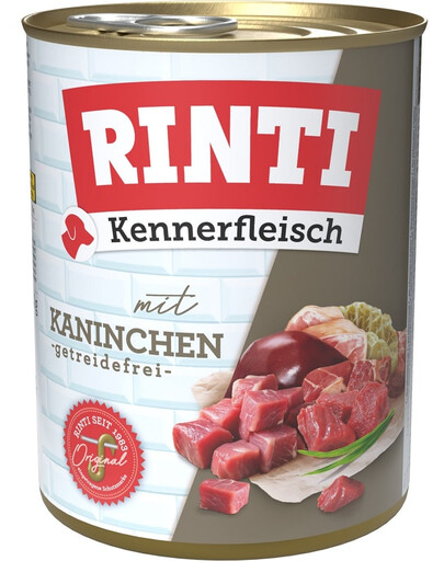 RINTI Kennerfleisch Rabbit králik 800 g