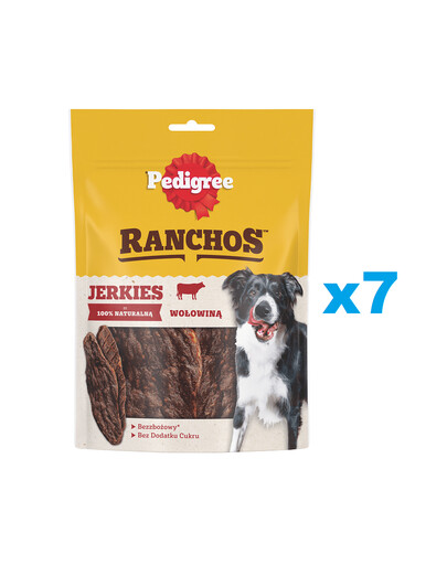 PEDIGREE Ranchos Originals 7x70g pochúťka pre psov s hovädzím mäsom