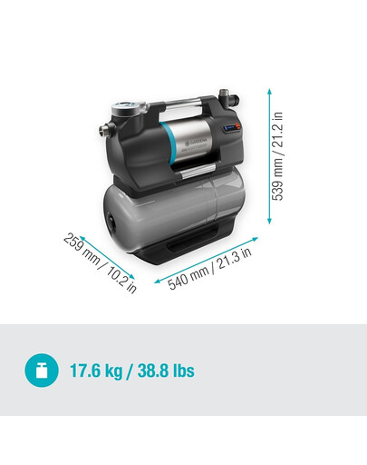 GARDENA Sada tlakových nádob 6300 SilentComfort