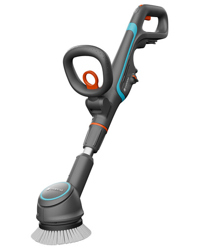 GARDENA Akumulatorowa szczotka do tarasów AquaBrush Universal 04/18V P4A z akumulatorem