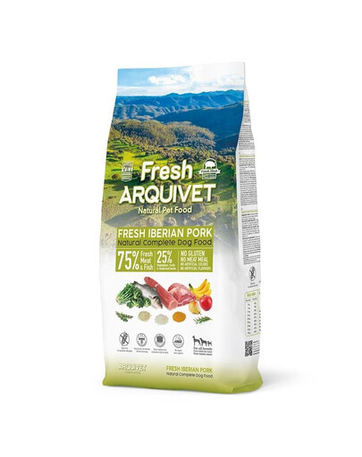 ARQUIVET Fresh Polo-vlhké krmivo pre psov s iberským bravčovým mäsom a morskými rybami 10 kg