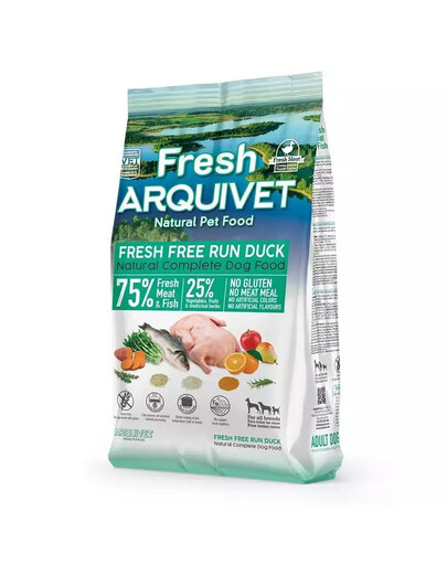 ARQUIVET Fresh Polo-vlhké krmivo pre psov s kačicou a morskými rybami 2,5 kg