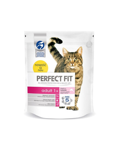 PERFECT FIT Adult 1+ bohatý na lososa750g
