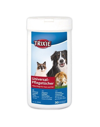 TRIXIE Univerzálne hygienické obrúsky 30 ks
