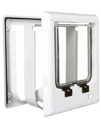 TRIXIE Dvierka pre mačku  'Freecat de luxe elektromagnetické biele