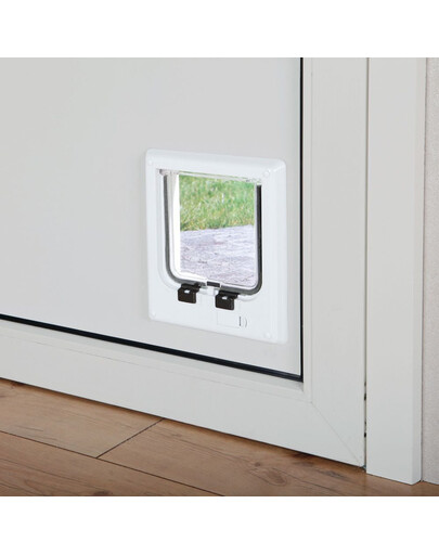 TRIXIE Dvierka pre mačku  'Freecat de luxe elektromagnetické biele