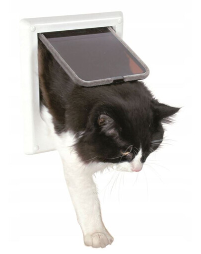 TRIXIE Dvierka pre mačku  'Freecat de luxe elektromagnetické biele