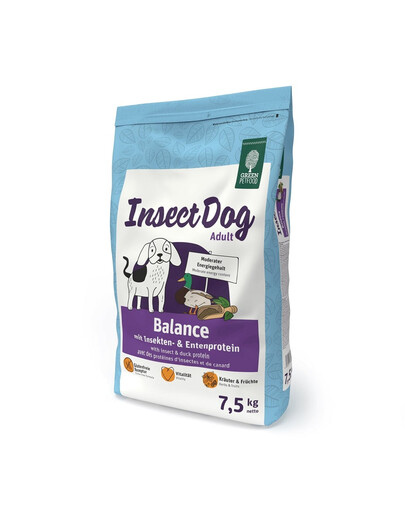 GREEN PETFOOD InsectDog Balance 7,5kg