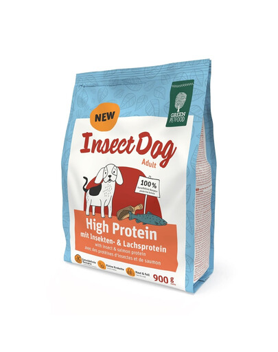 GREEN PETFOOD InsectDog High Protein 900 g