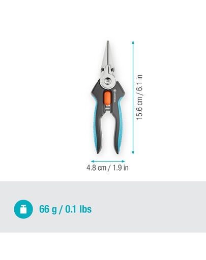 GARDENA Nożyce do ziół i warzyw GripCut