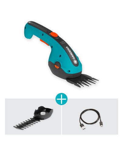 GARDENA Akumulátorové nožnice na trávu a kríky ClassicCut Li