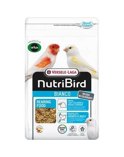 VERSELE-LAGA NutriBird Rearing Food Bianco 1 kg suché vaječné krmivo pre biele vtáky