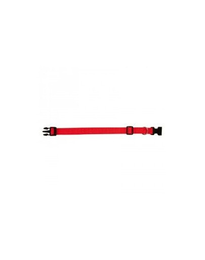 ZOLUX Obroża taśma 30 / 40cm 15 mm kol. czerwony