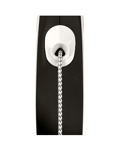 FLEXI Vodítko New Comfort S lanko 5 m čierne
