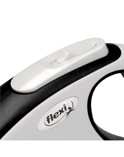 FLEXI Vodítko New Comfort S lanko 5 m čierne