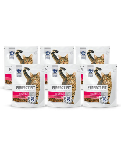 PERFECT FIT Cat 6x750 g Adult beef multi