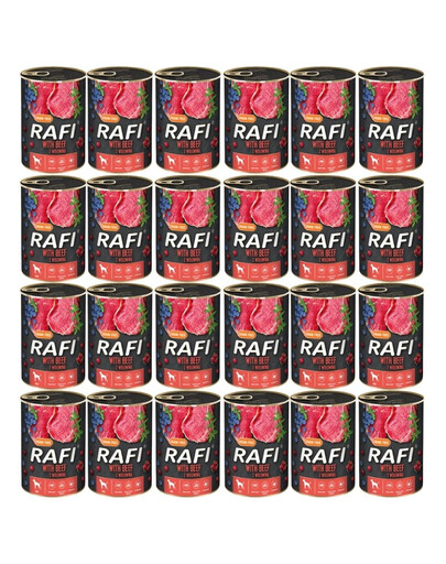 DOLINA NOTECI RAFI Hovädzie mäso 24x400g