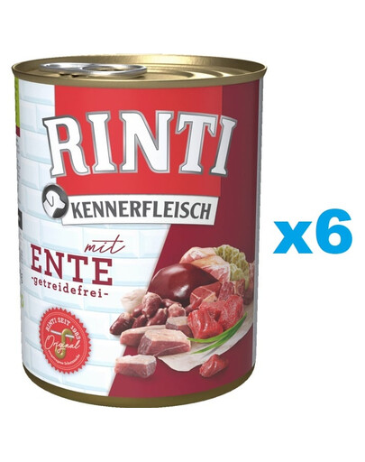 RINTI Kennerfleisch Duck 6x400 g